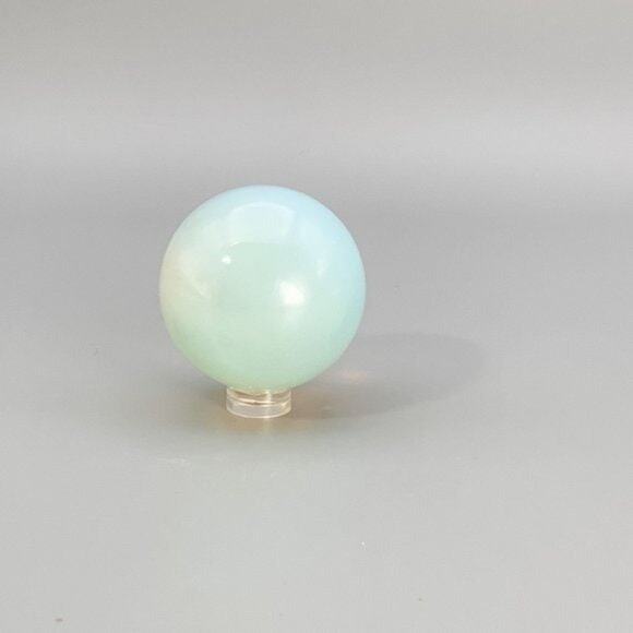 Opalite Sphere Crystal Ball Iridescent Decor Perfect Crystal Gift: 1.5 - 2 inch - Picture 4 of 8